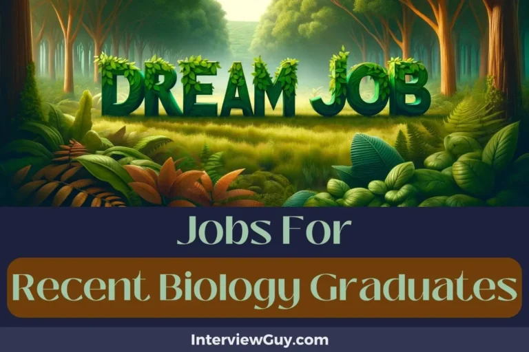 27 Jobs For Recent Biology Graduates (Cells to Success)