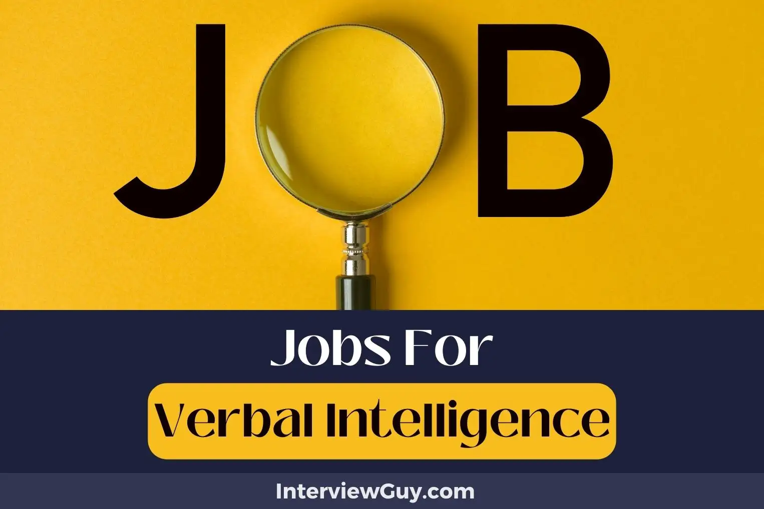 Jobs For Verbal Intelligence