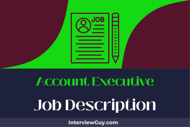Account Executive Job Description [Updated for 2024]