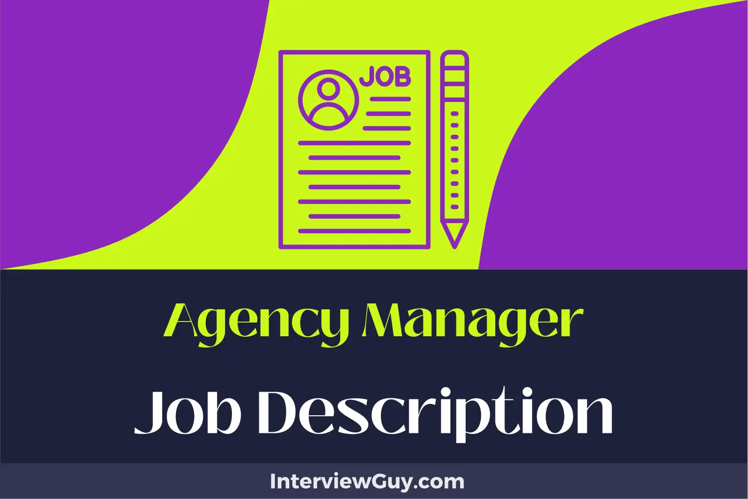agency manager job description