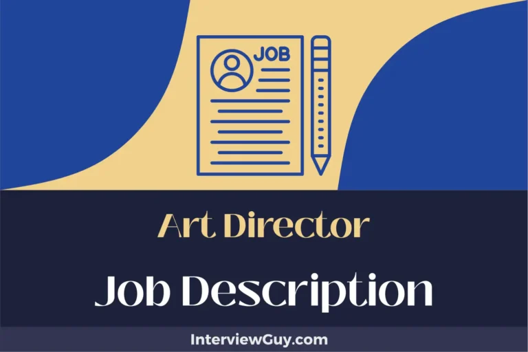 Art Director Job Description [Updated for 2024]