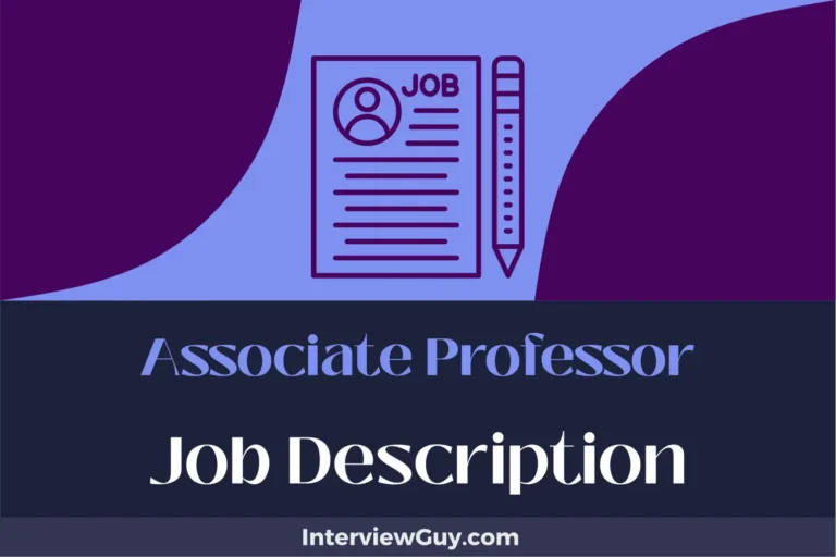 Associate Professor Job Description [Updated for 2024]