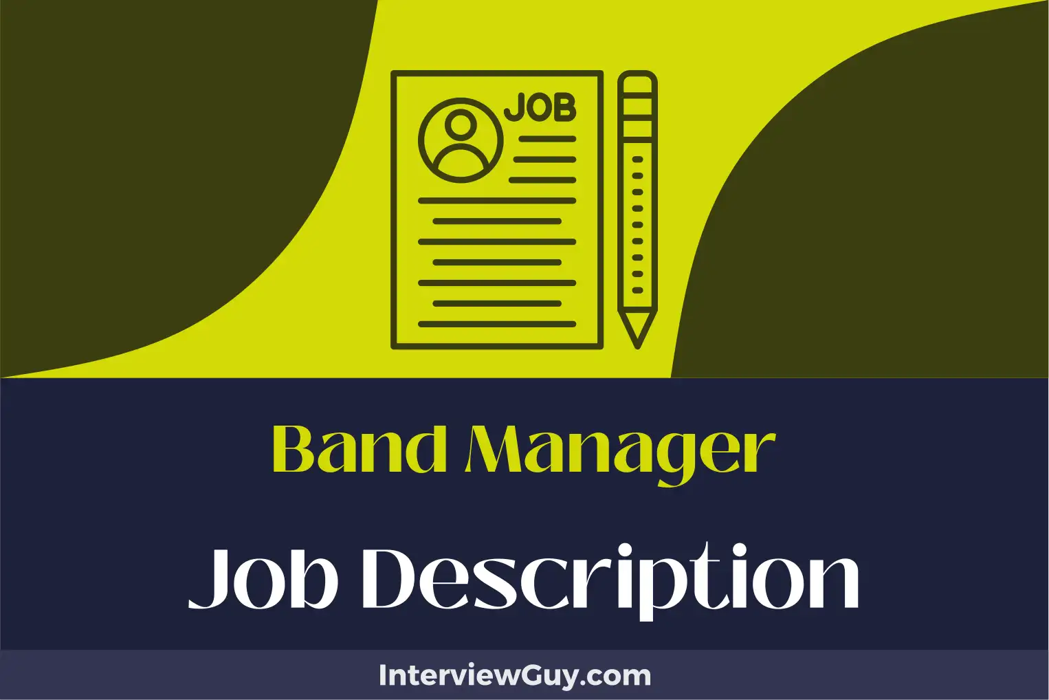 band manager job description