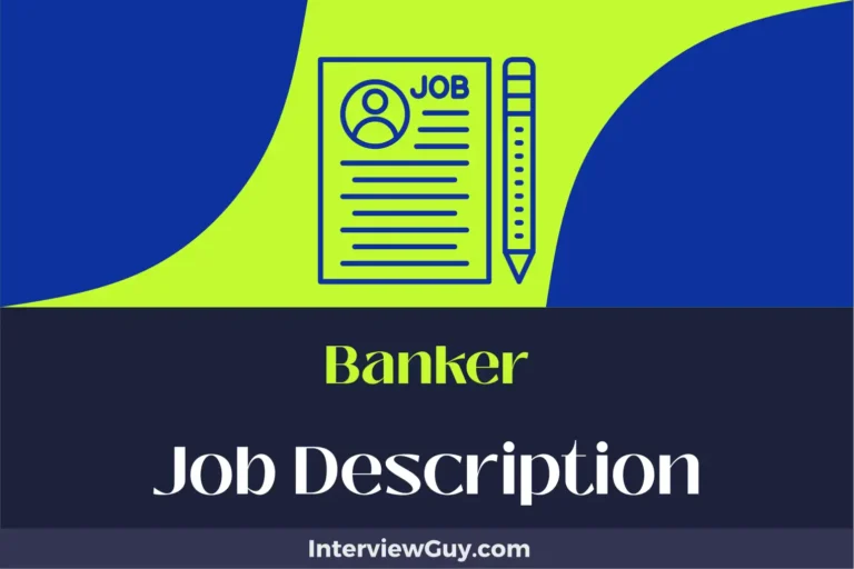 Banker Job Description [Updated for 2024]