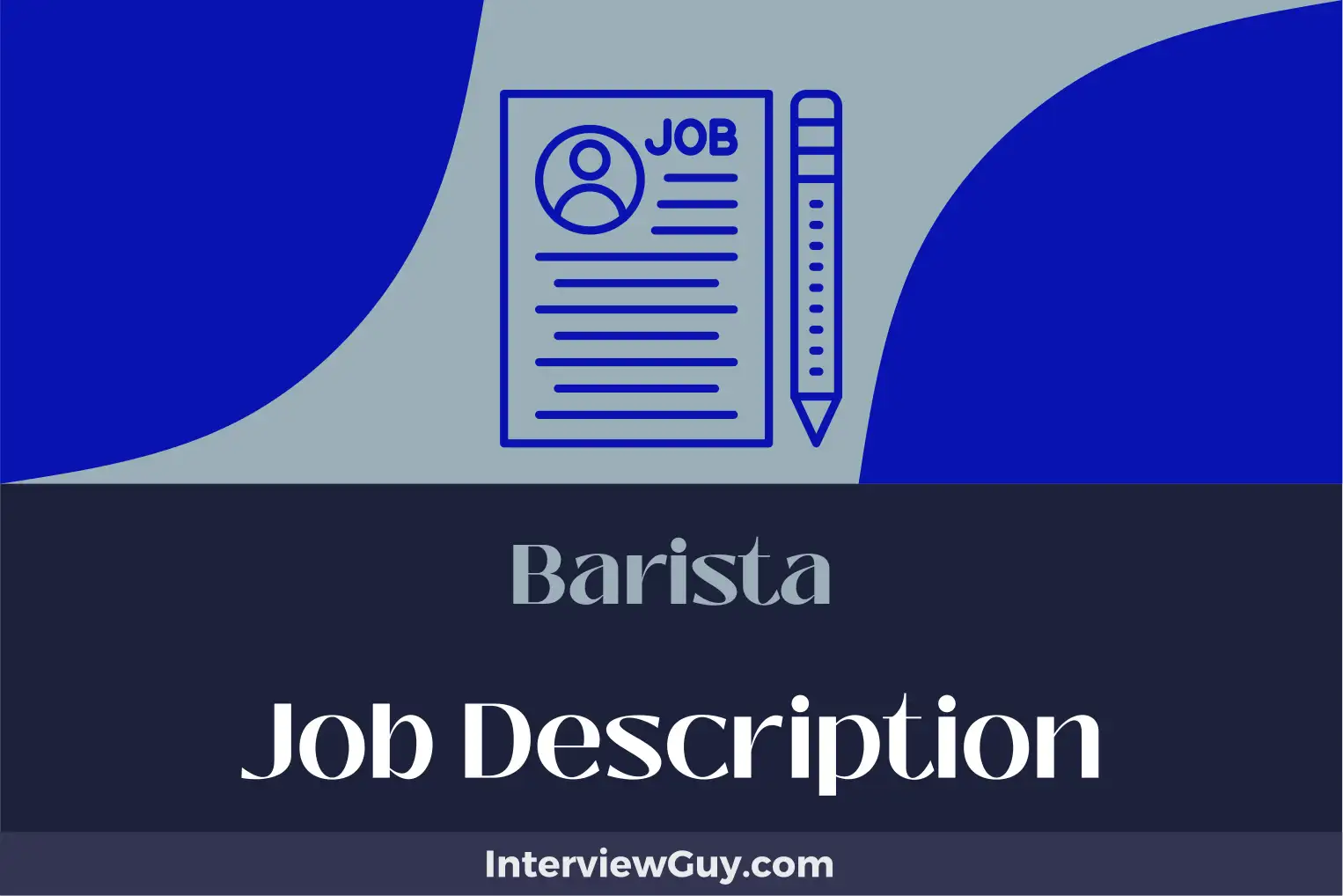 barista job description