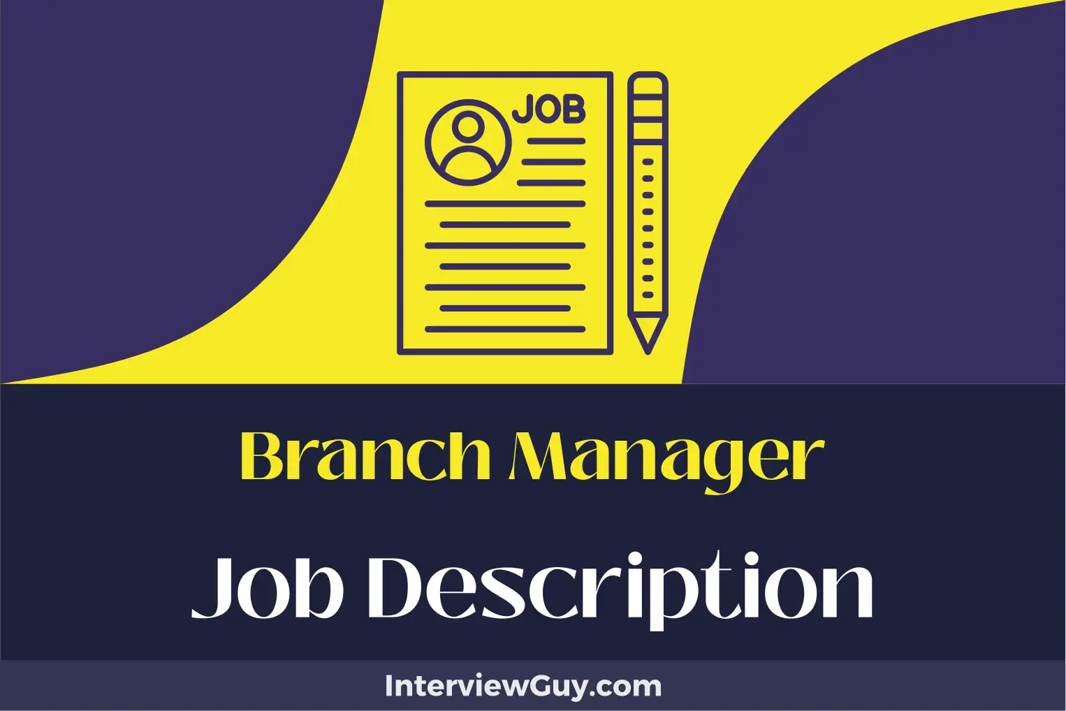 branch manager job description