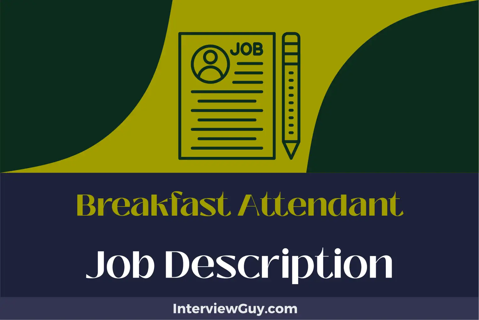 breakfast attendant job description