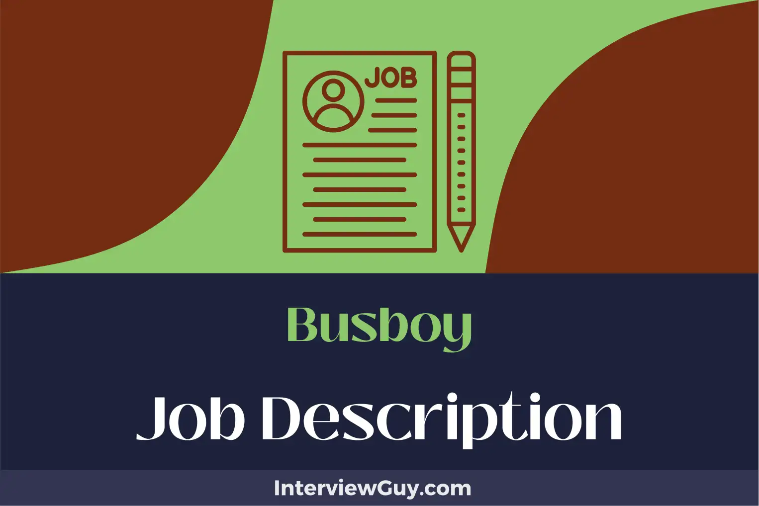 busboy job description