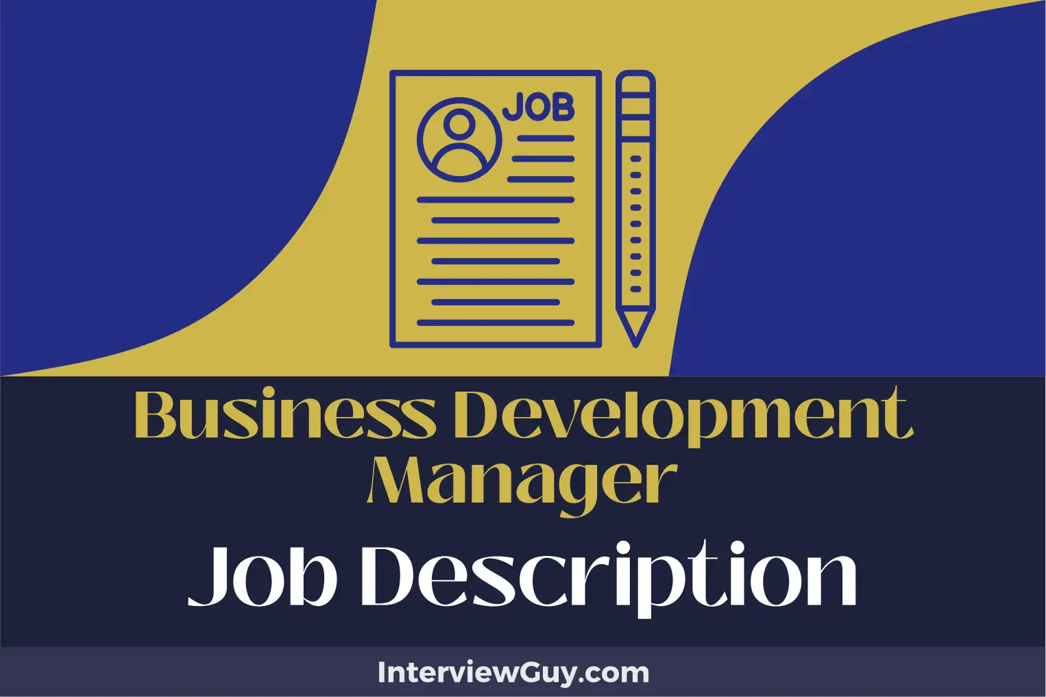 business development manager job description