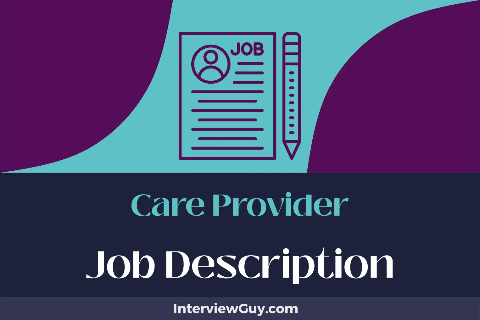care provider job description