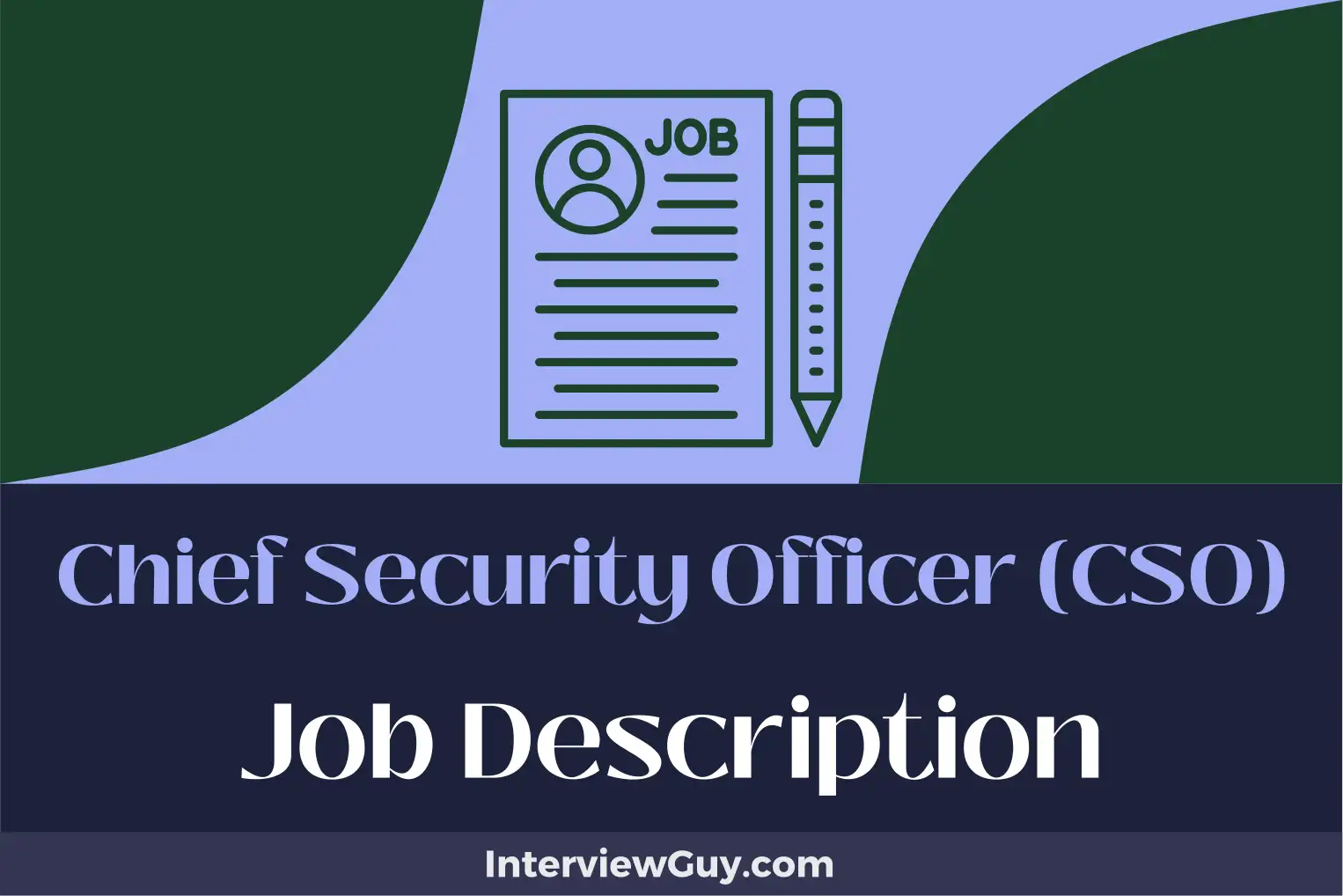 chief security officer cso job description