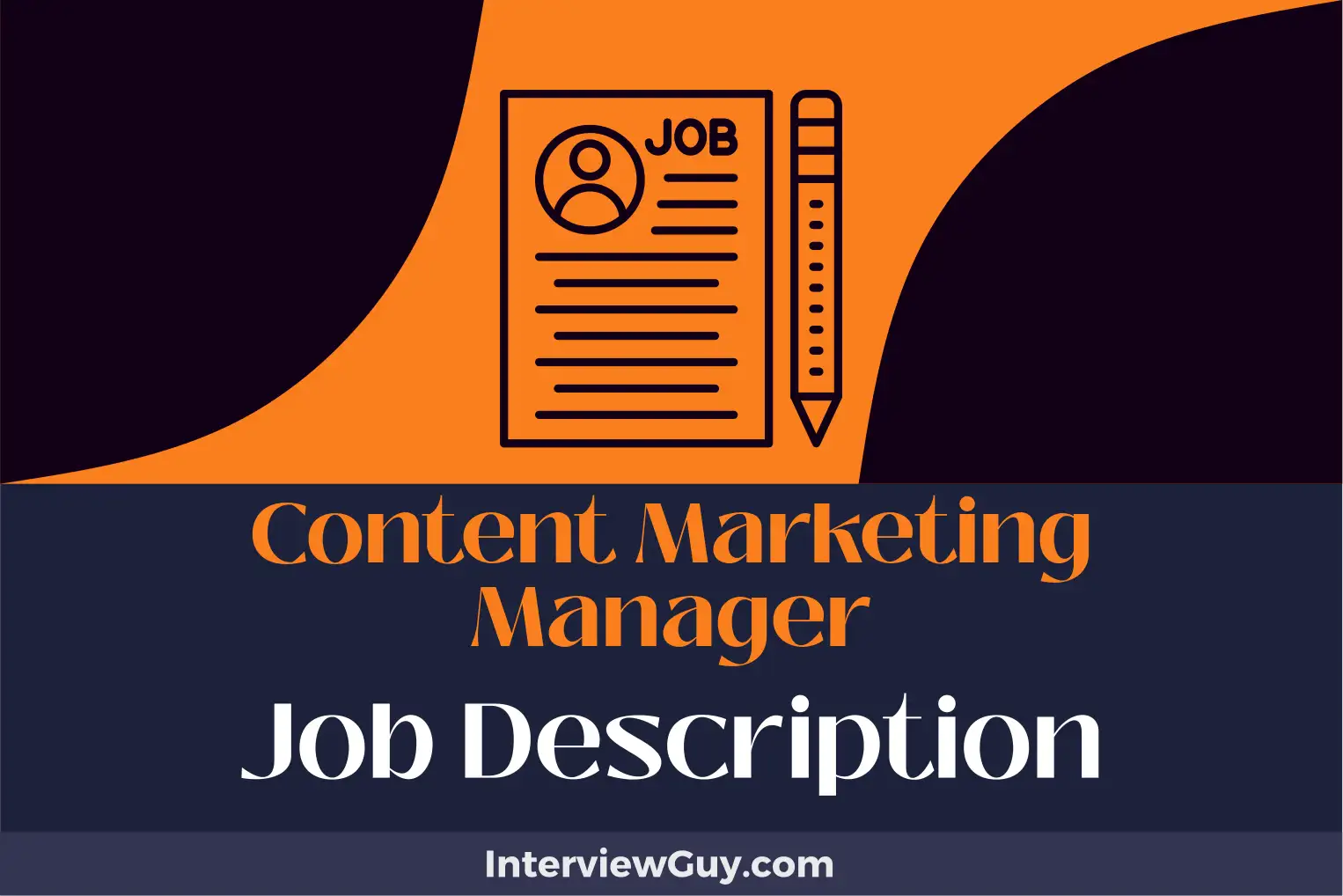 content marketing manager job description
