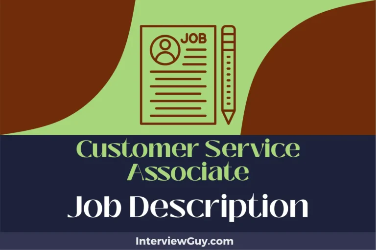 Customer Service Associate Job Description [Updated for 2025]