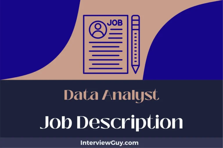 Data Analyst Job Description [Updated for 2024]
