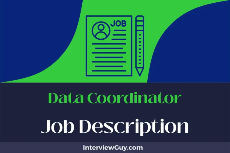 Data Coordinator Job Description [Updated for 2024]
