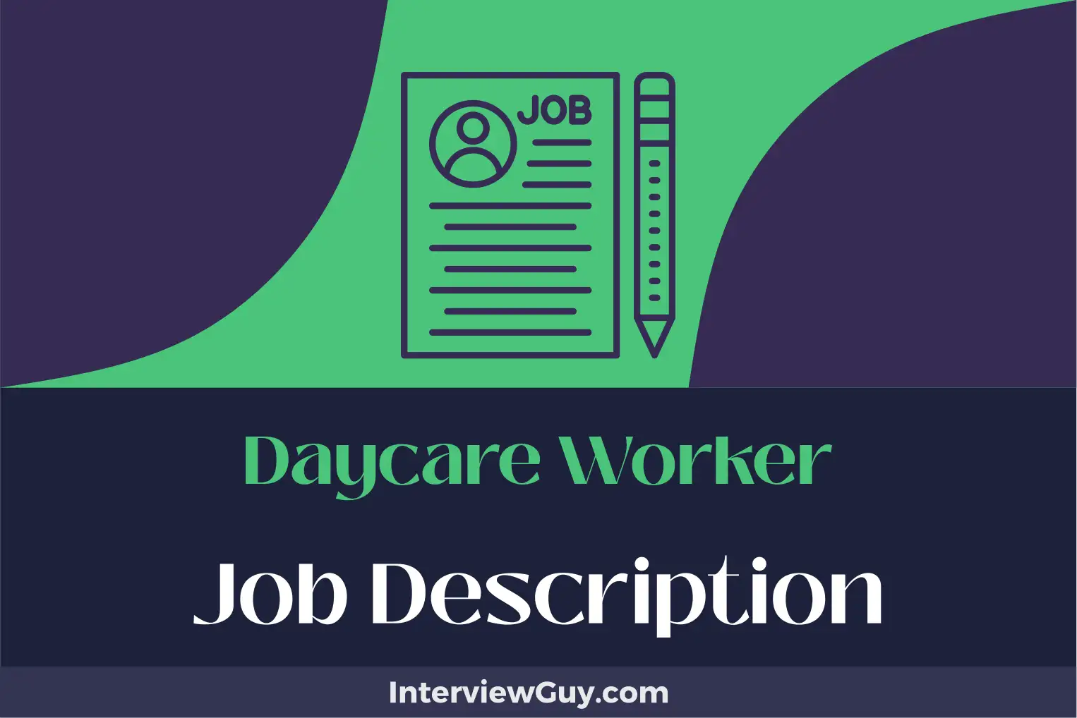 daycare worker job description