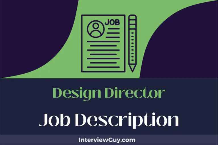 Design Director Job Description [Updated for 2024]