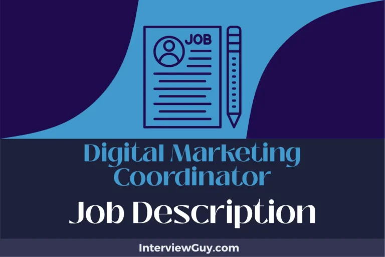 Digital Marketing Coordinator Job Description [Updated for 2024]