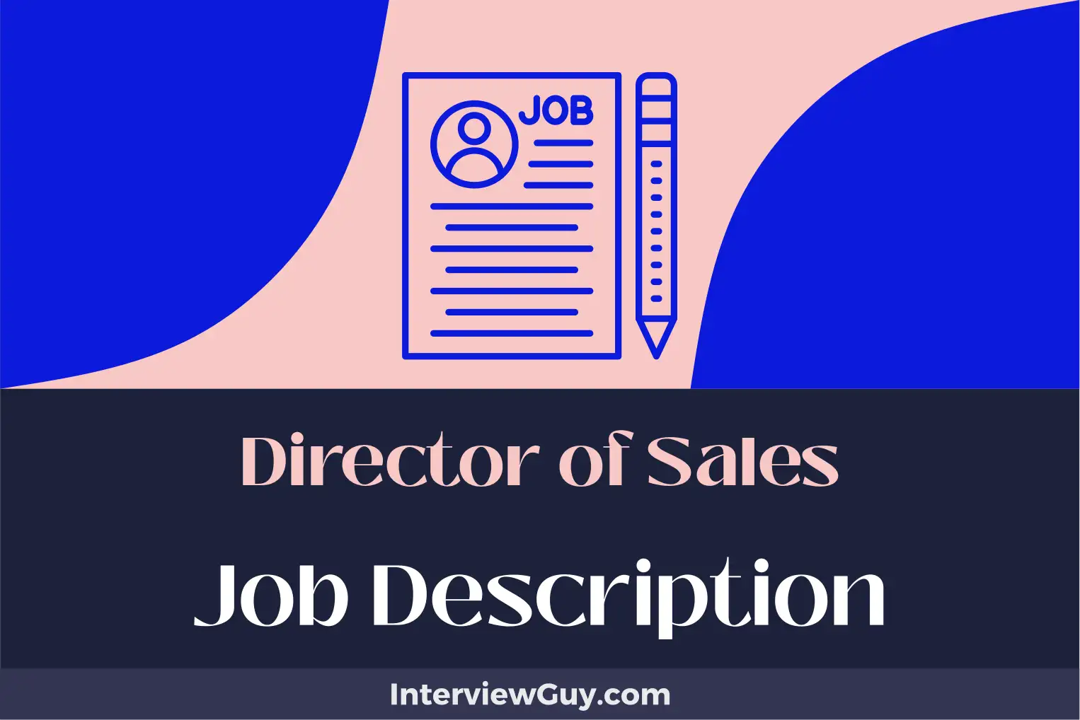 director of sales job description