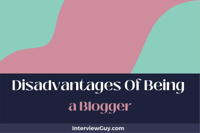 26 Disadvantages of Being a Blogger (The Traffic Tumult!)