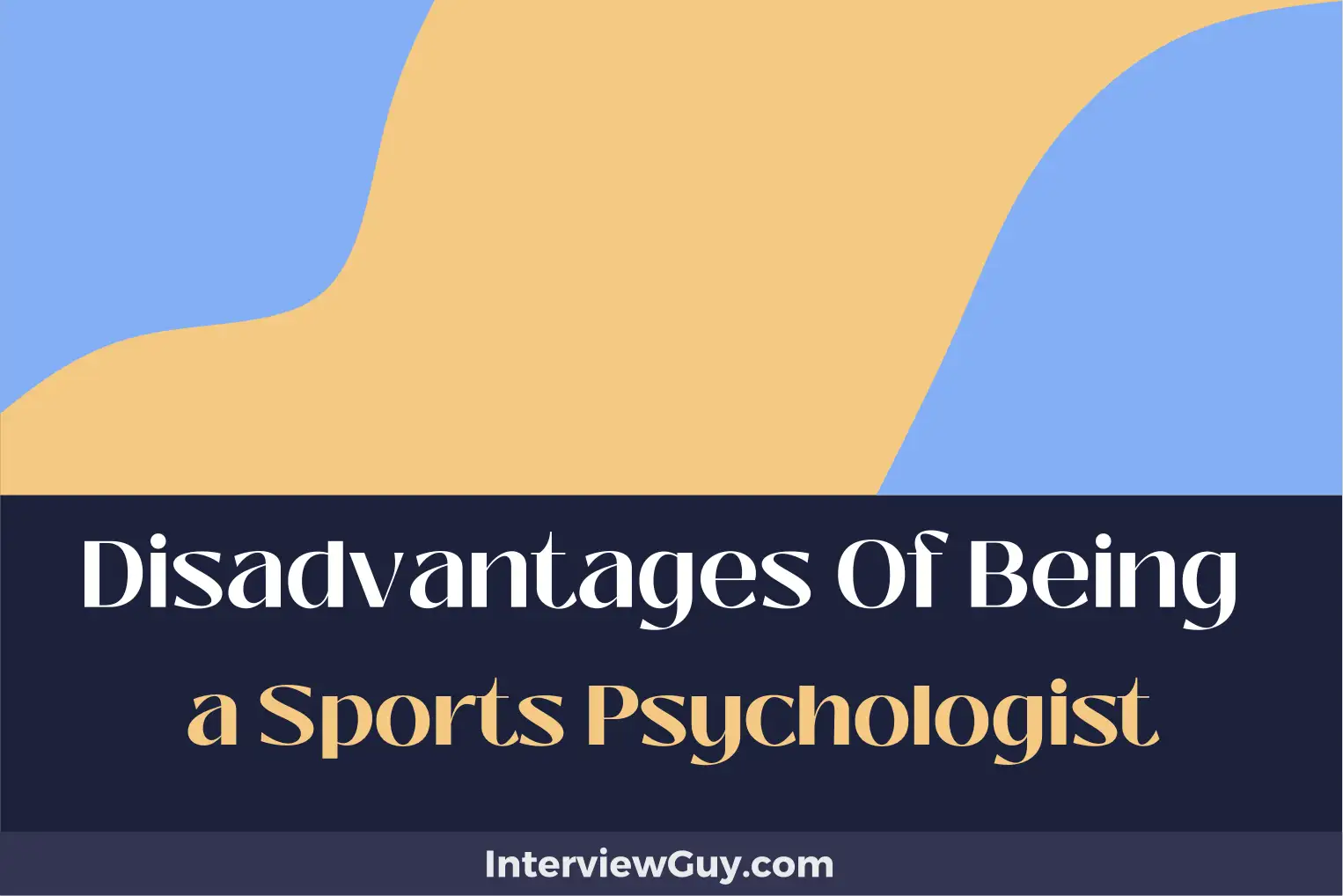disadvantages of being a sports psychologist