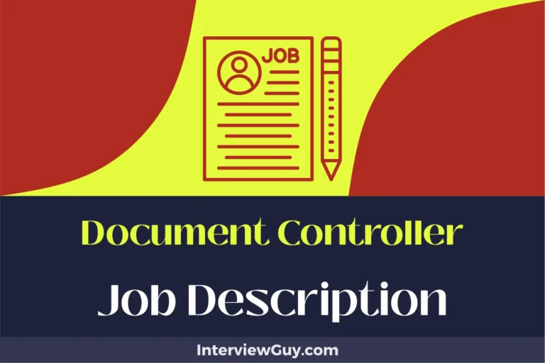 Document Controller Job Description [Updated for 2025]