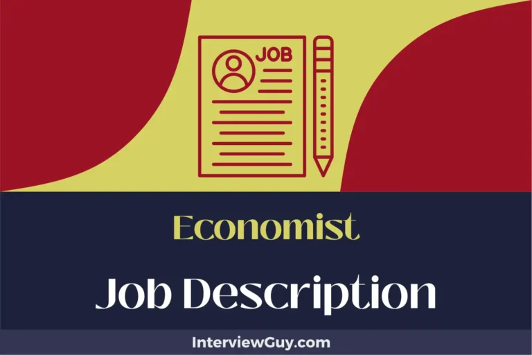 Economist Job Description [Updated for 2024]