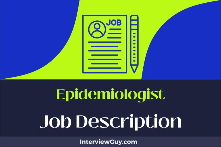 Epidemiologist Job Description [Updated for 2024]