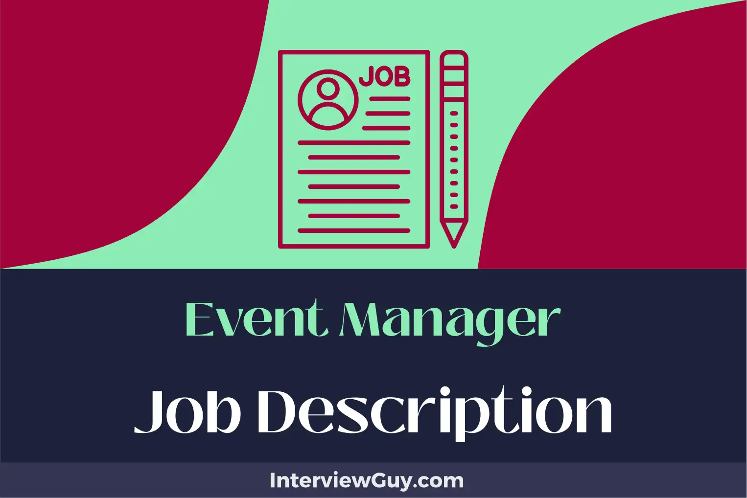 event manager job description