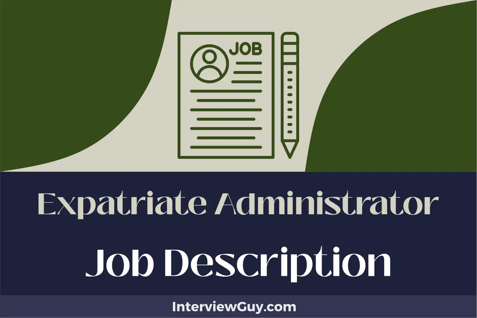 expatriate administrator job description