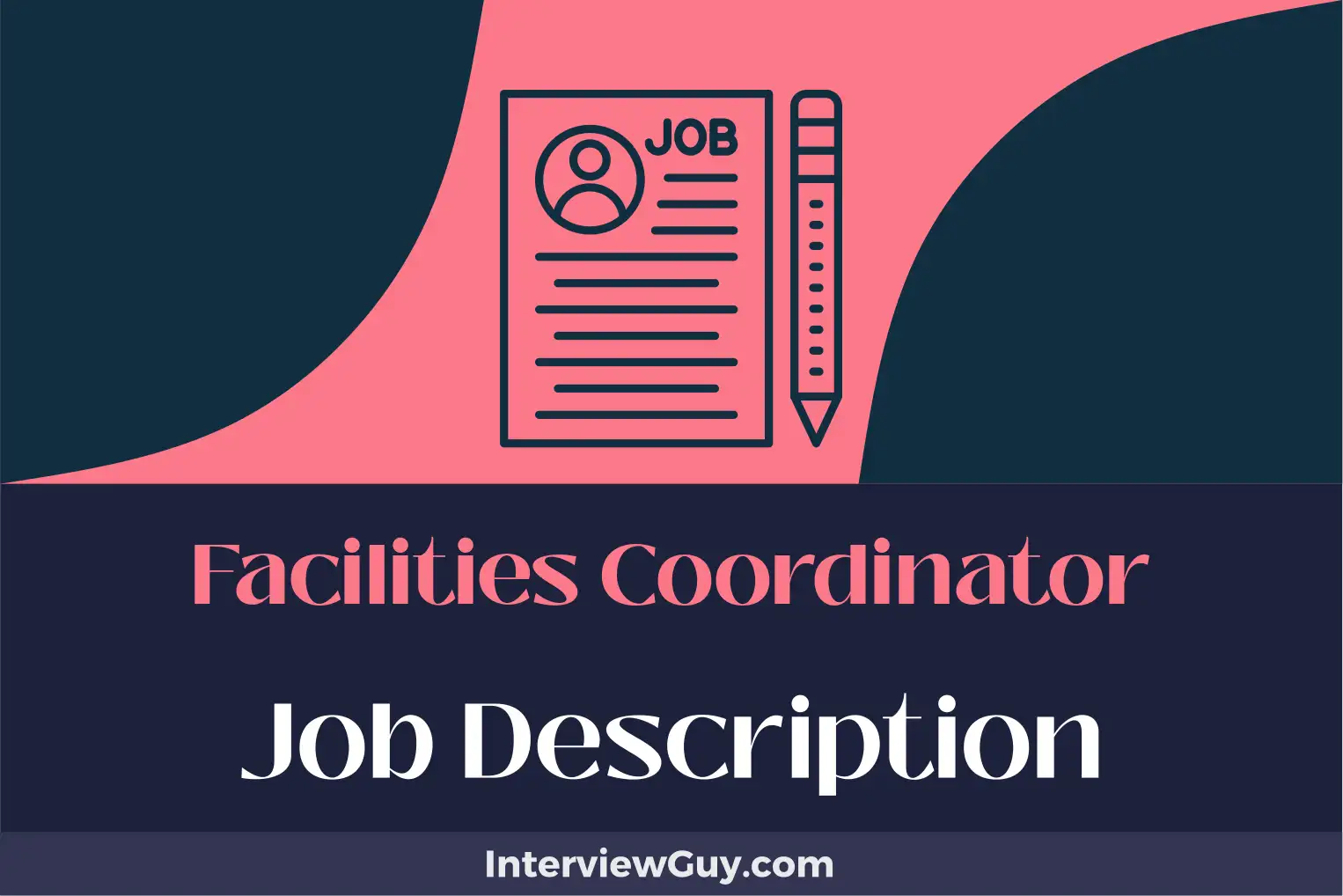 facilities coordinator job description