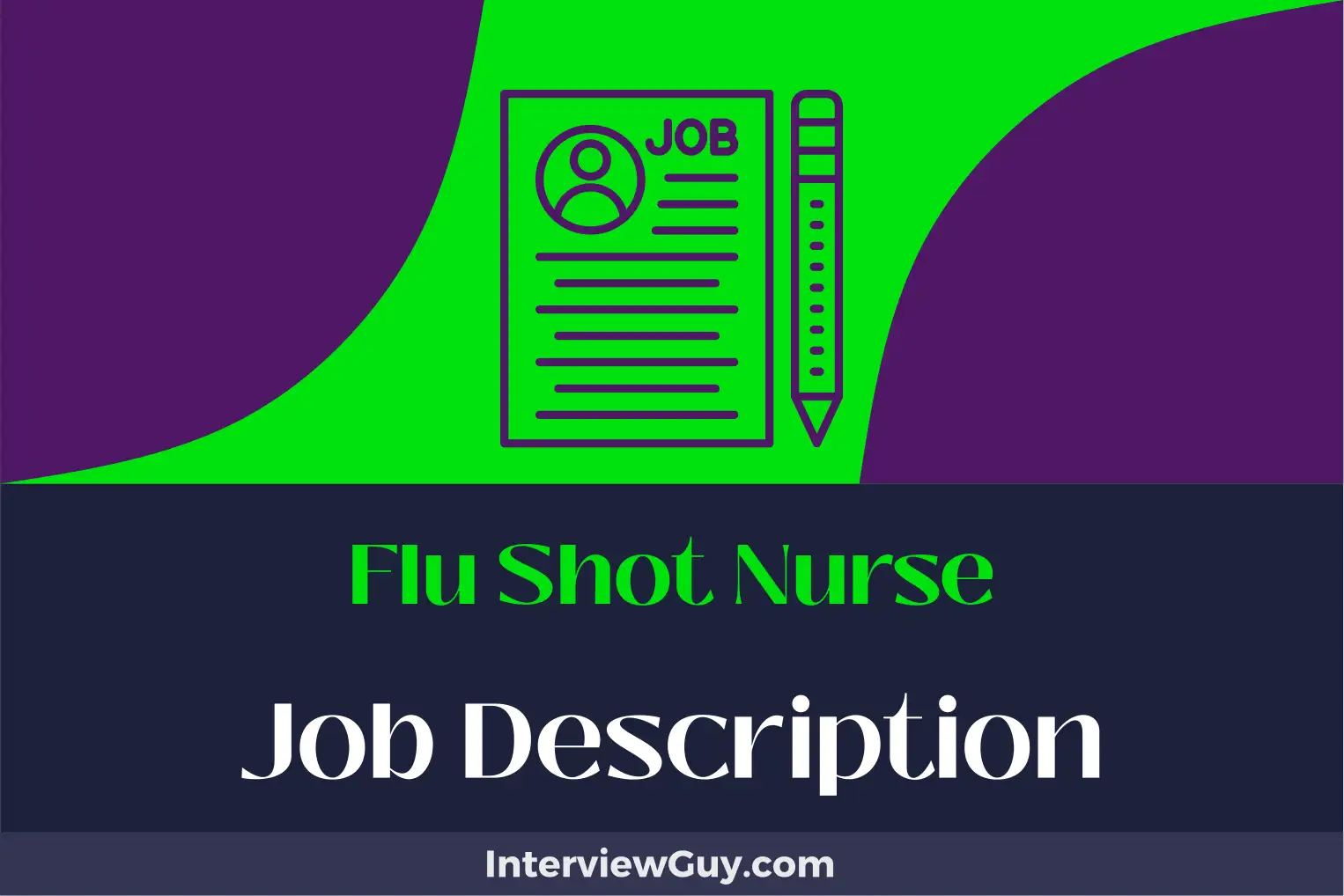 flu shot nurse job description