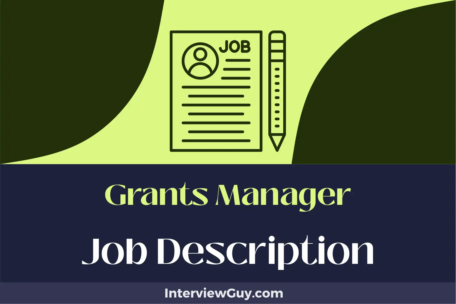 grants manager job description