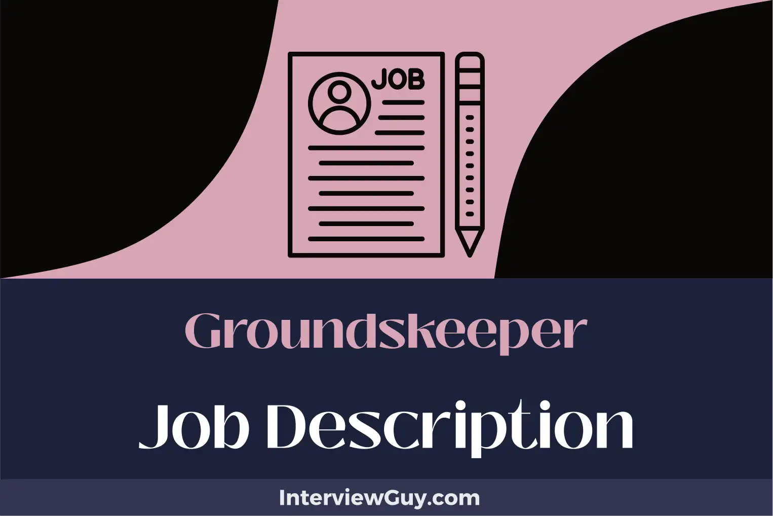 groundskeeper job description