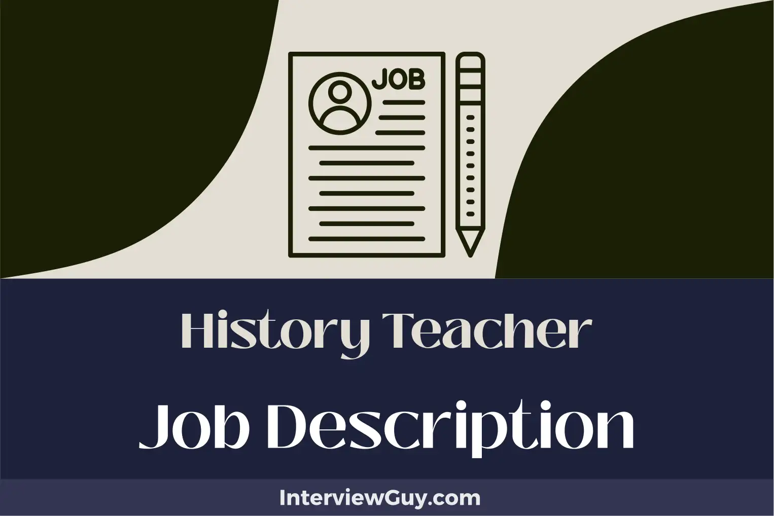 history teacher job description