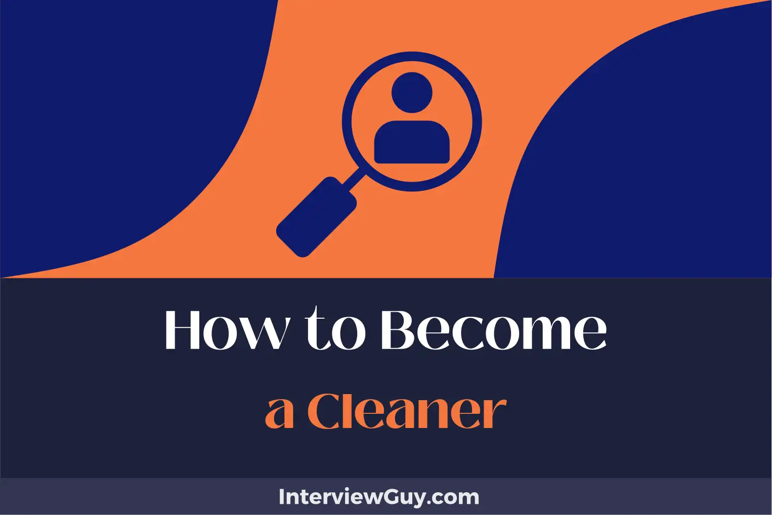 how to become a cleaner