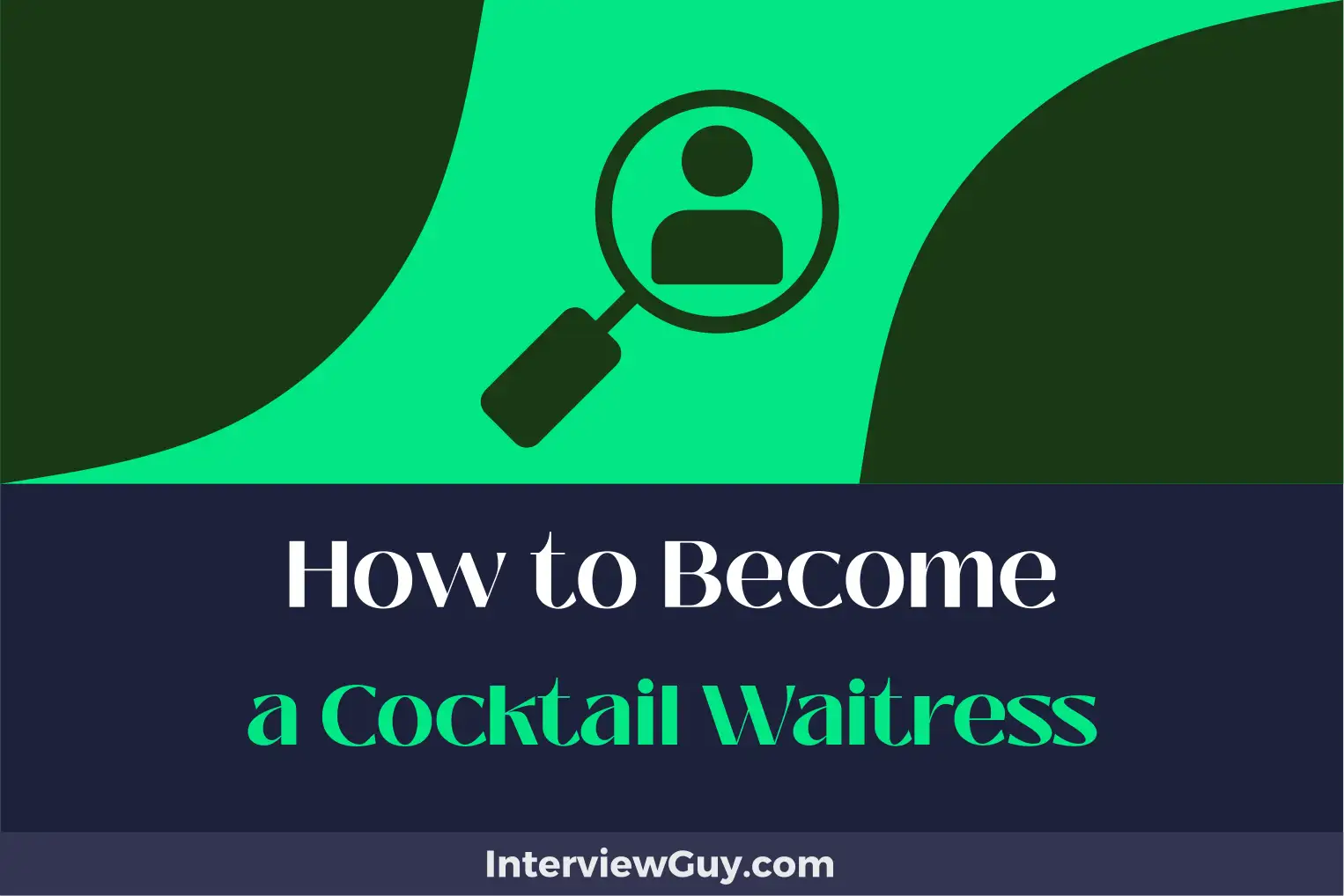 how to become a cocktail waitress