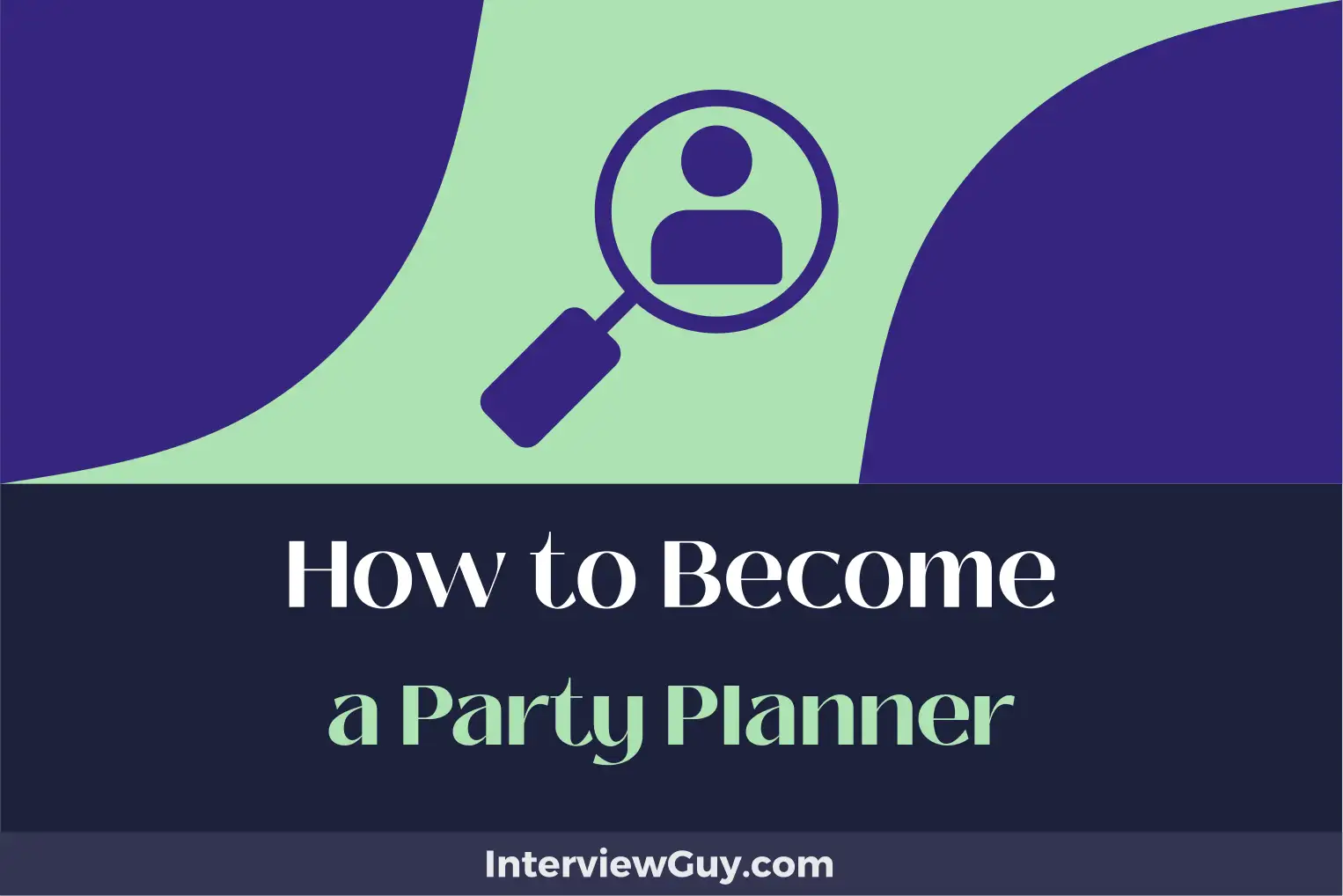 how to become a party planner