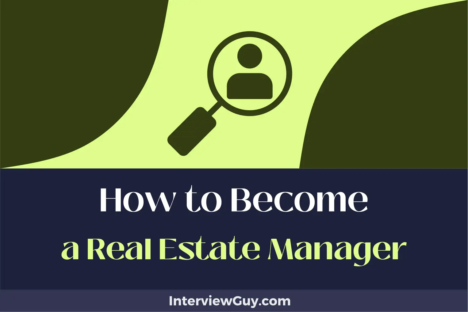 how to become a real estate manager
