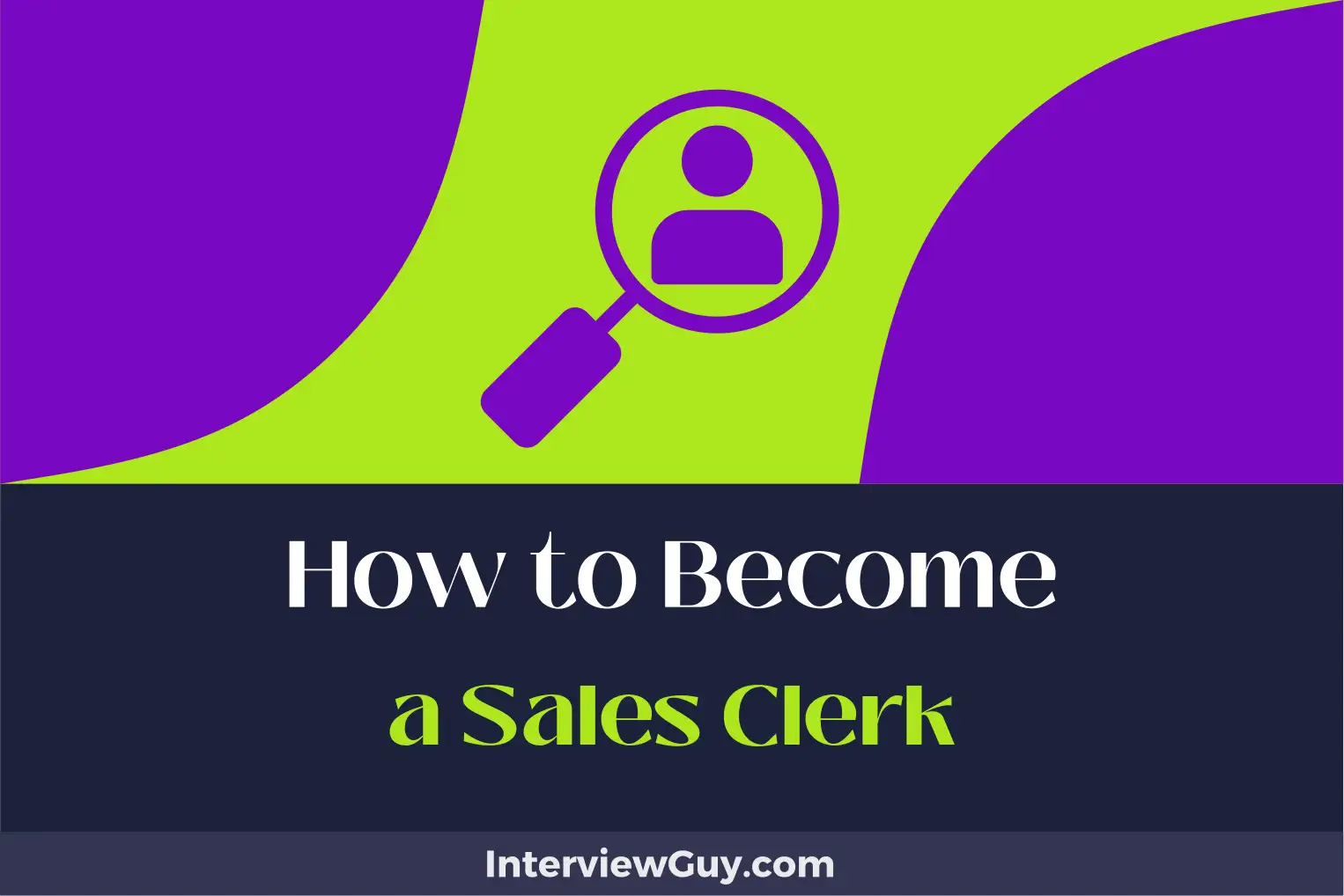 how to become a sales clerk