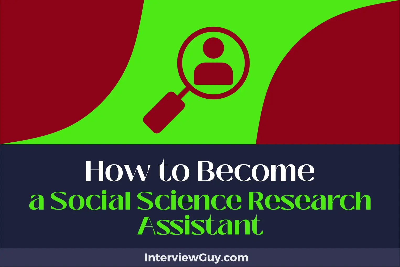 how to become a social science research assistant