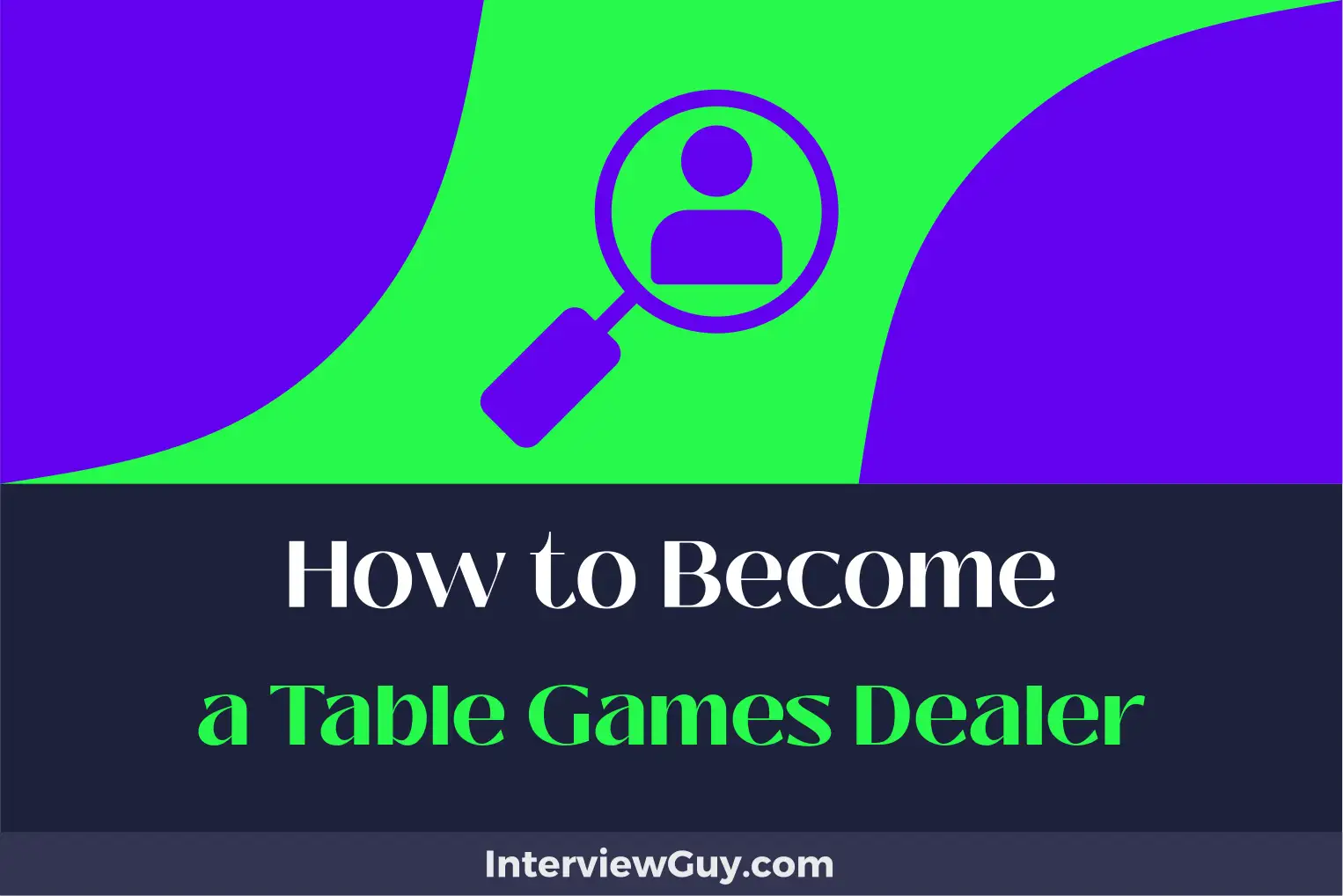 how to become a table games dealer