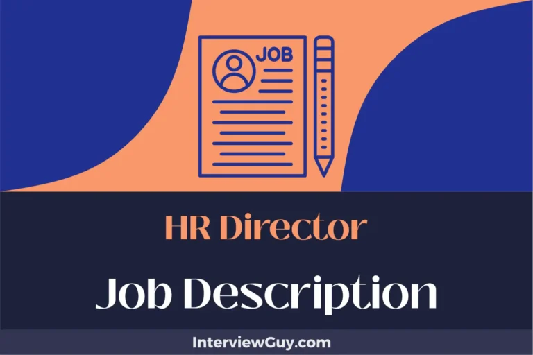 HR Director Job Description [Updated for 2024]