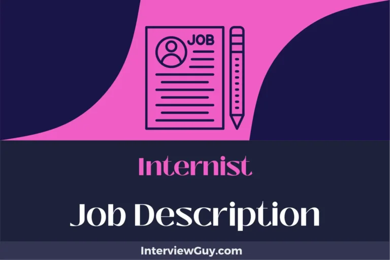 Internist Job Description [Updated for 2024]