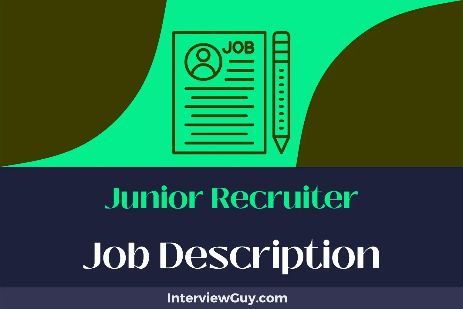 junior recruiter job description