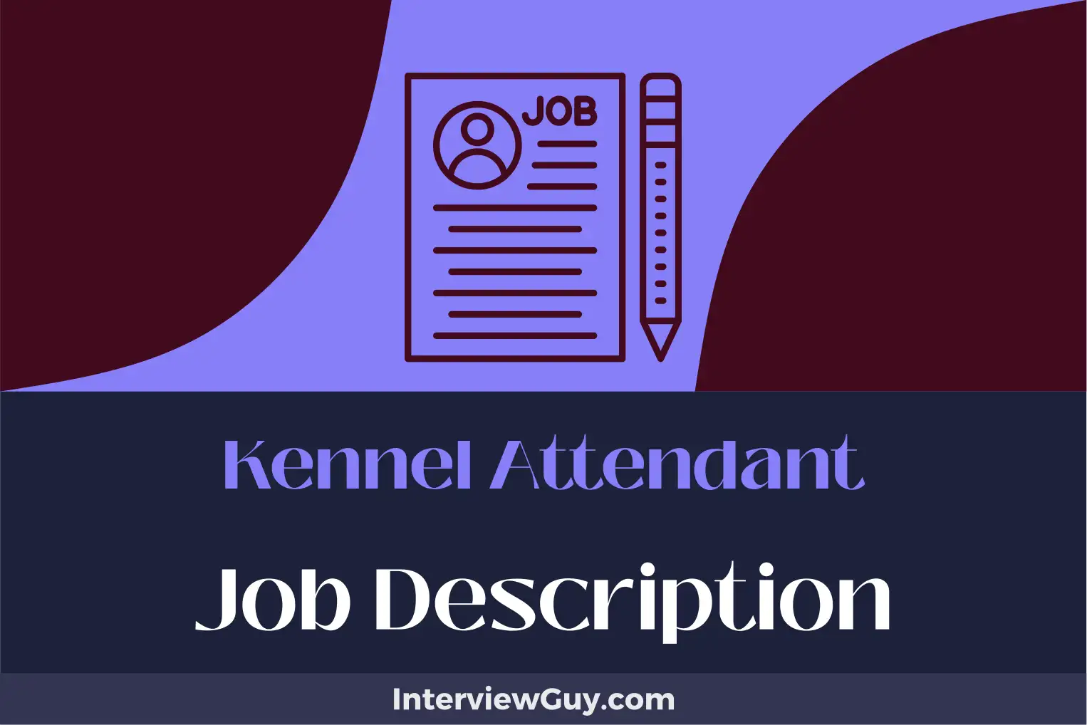 kennel attendant job description