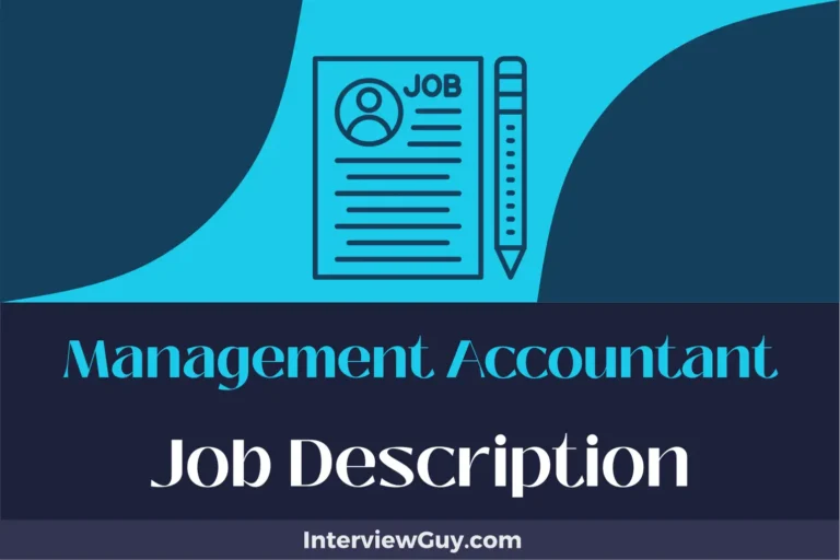 Management Accountant Job Description [Updated for 2024]