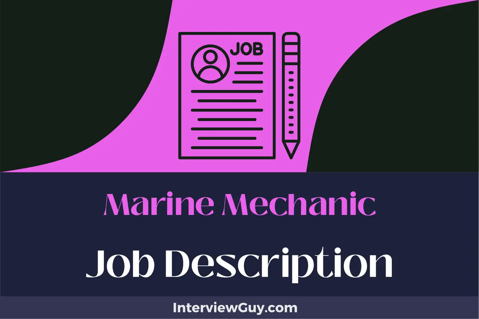 marine mechanic job description
