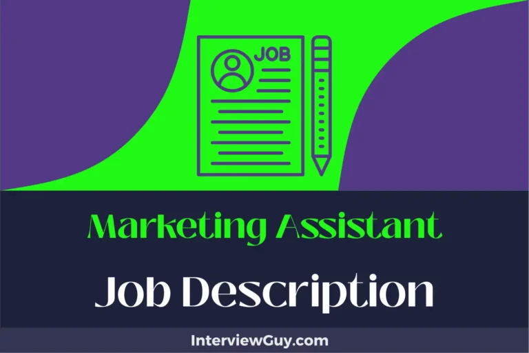 Marketing Assistant Job Description [Updated for 2024]