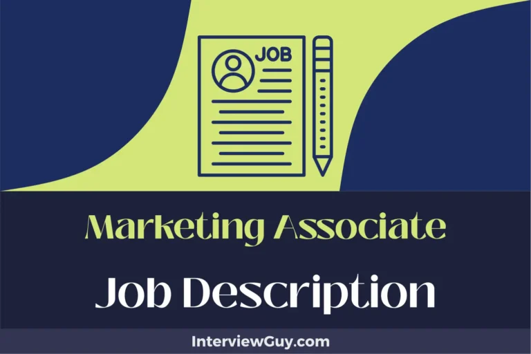 Marketing Associate Job Description [Updated for 2024]